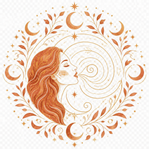 Mandala temática do conto A Mulher Esqueleto
